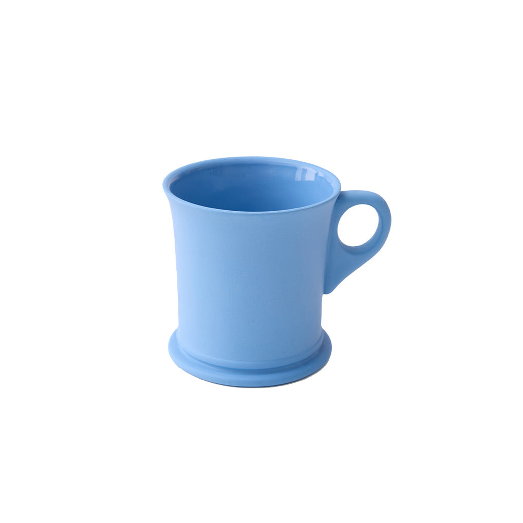 Barber's Mugs Set of 2, Stockholm Blue Bisque