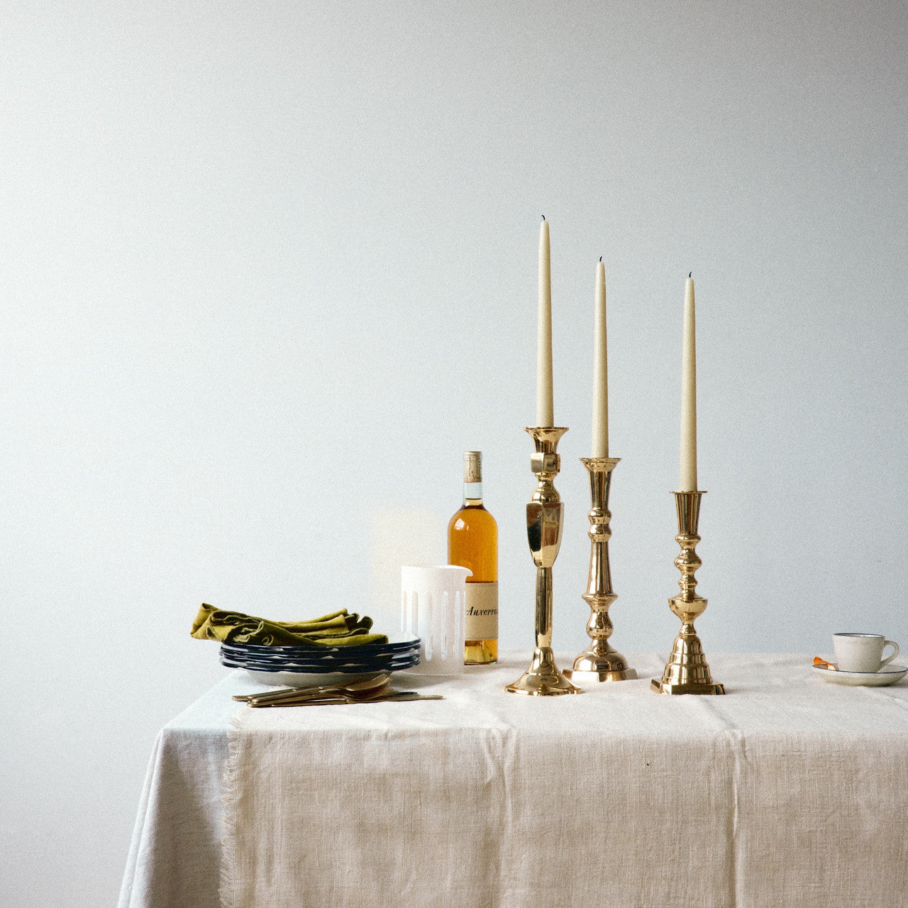 Georgian Candlestick, No. 4, Brass  
