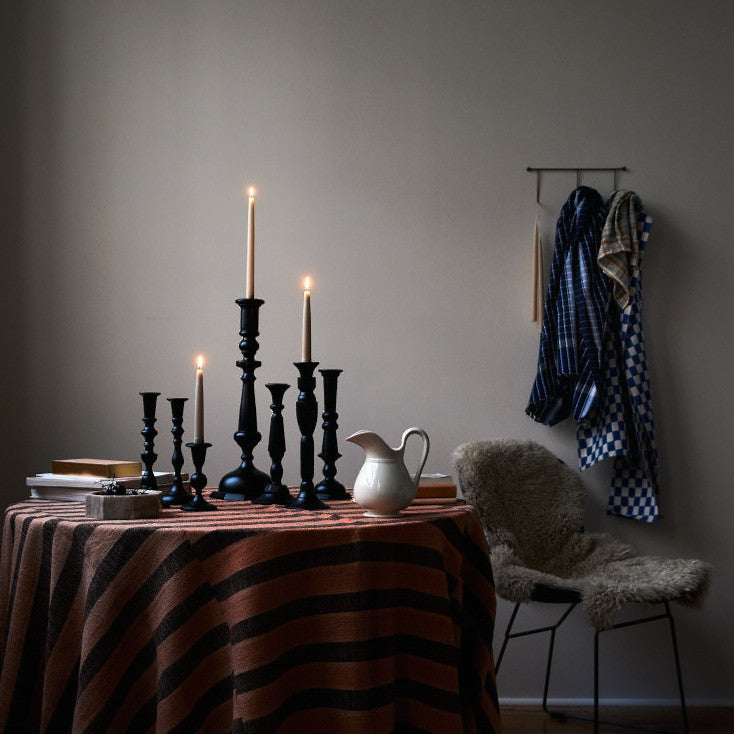 Georgian Candlestick, No. 3, Black