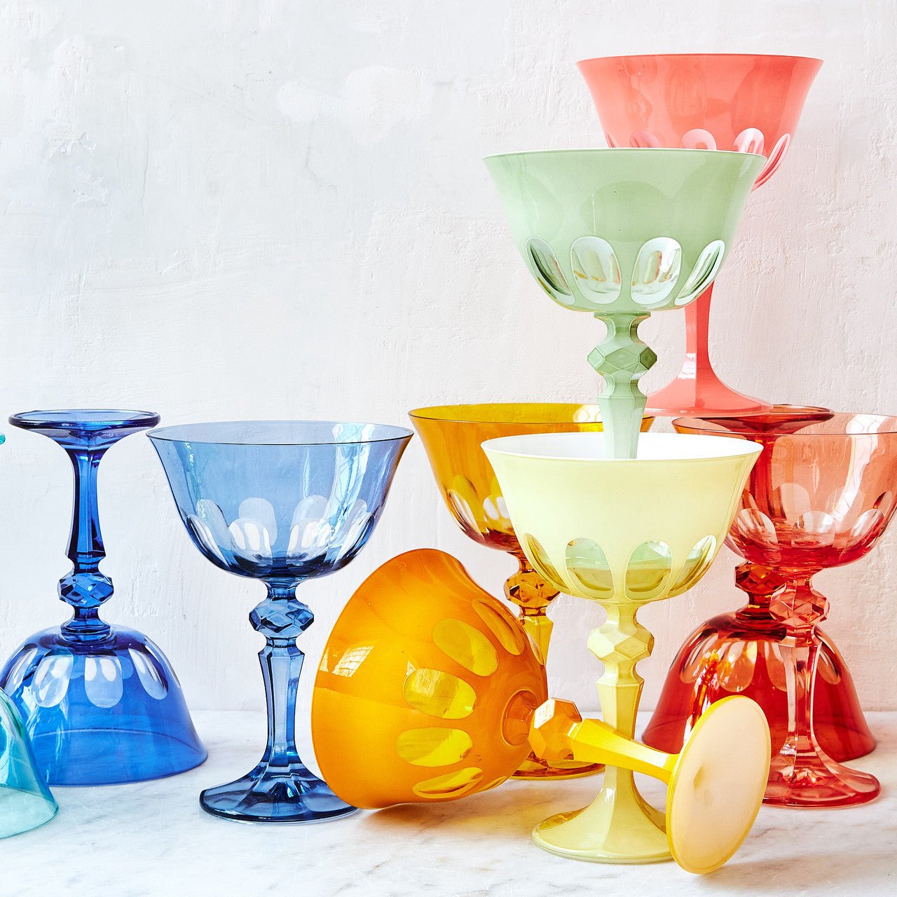Rialto Glass Coupe Set/2, Lolita