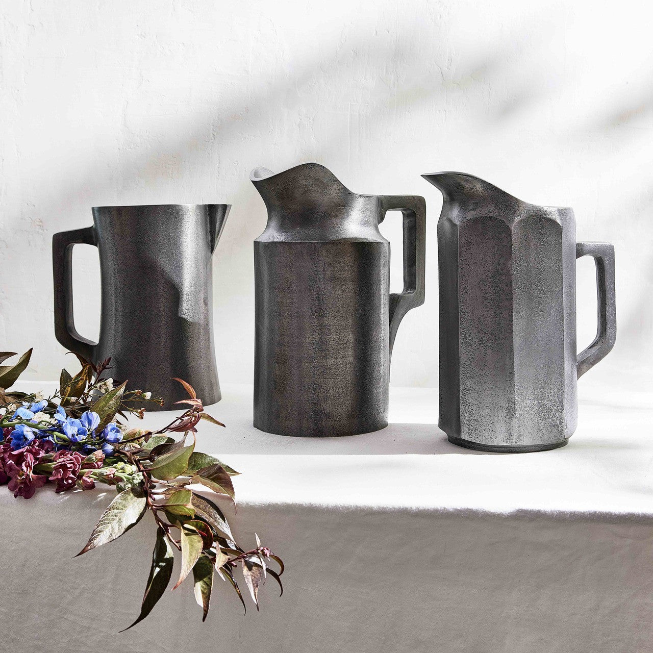 Aluminum Still Life Pitcher, No. 3
