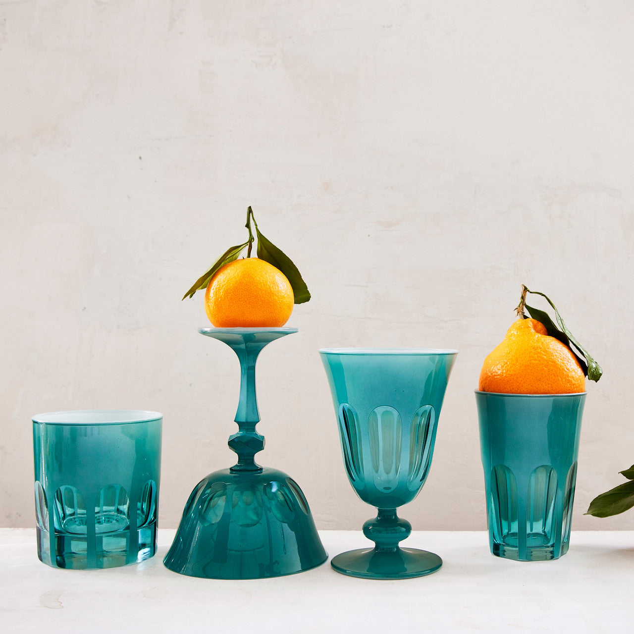 Rialto Glass Coupe Set/2, Teala