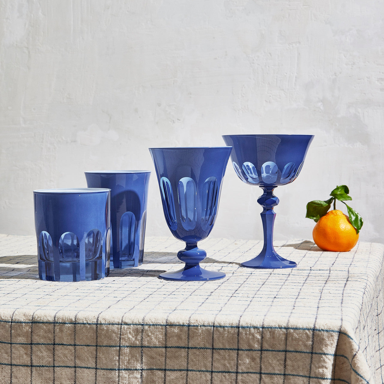 Rialto Glass Coupe Set/2, Duchess