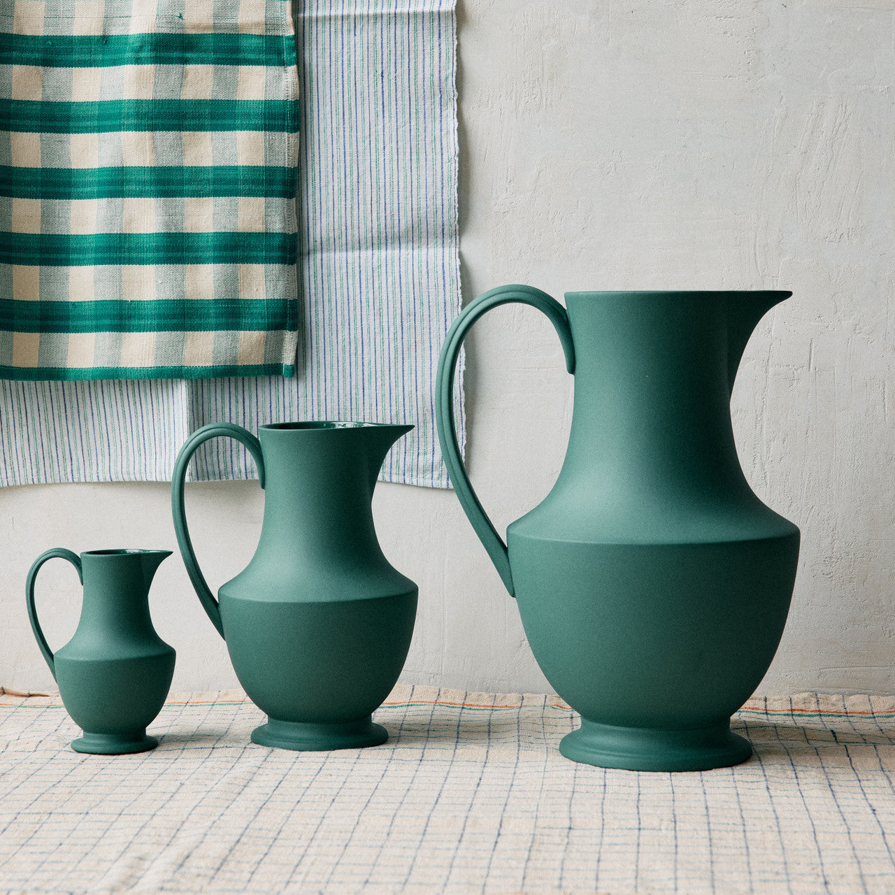 Toulouse Pitcher Large, Verdant Green