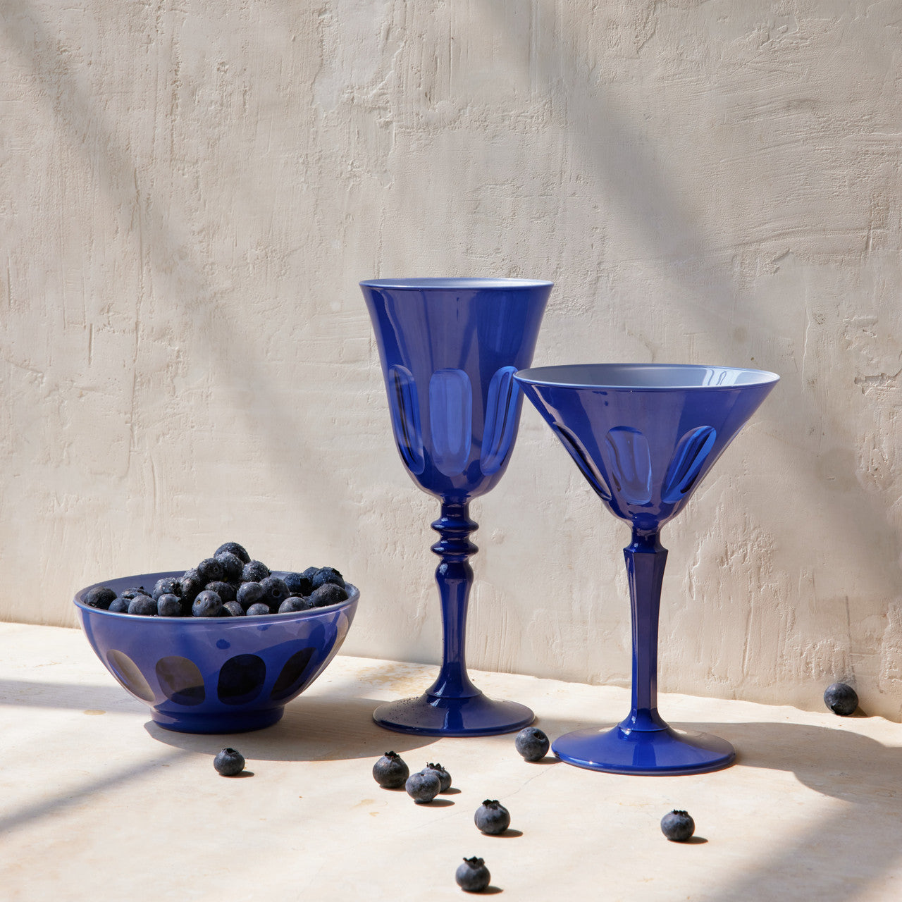 Rialto Glass Martini Set/2, Duchess