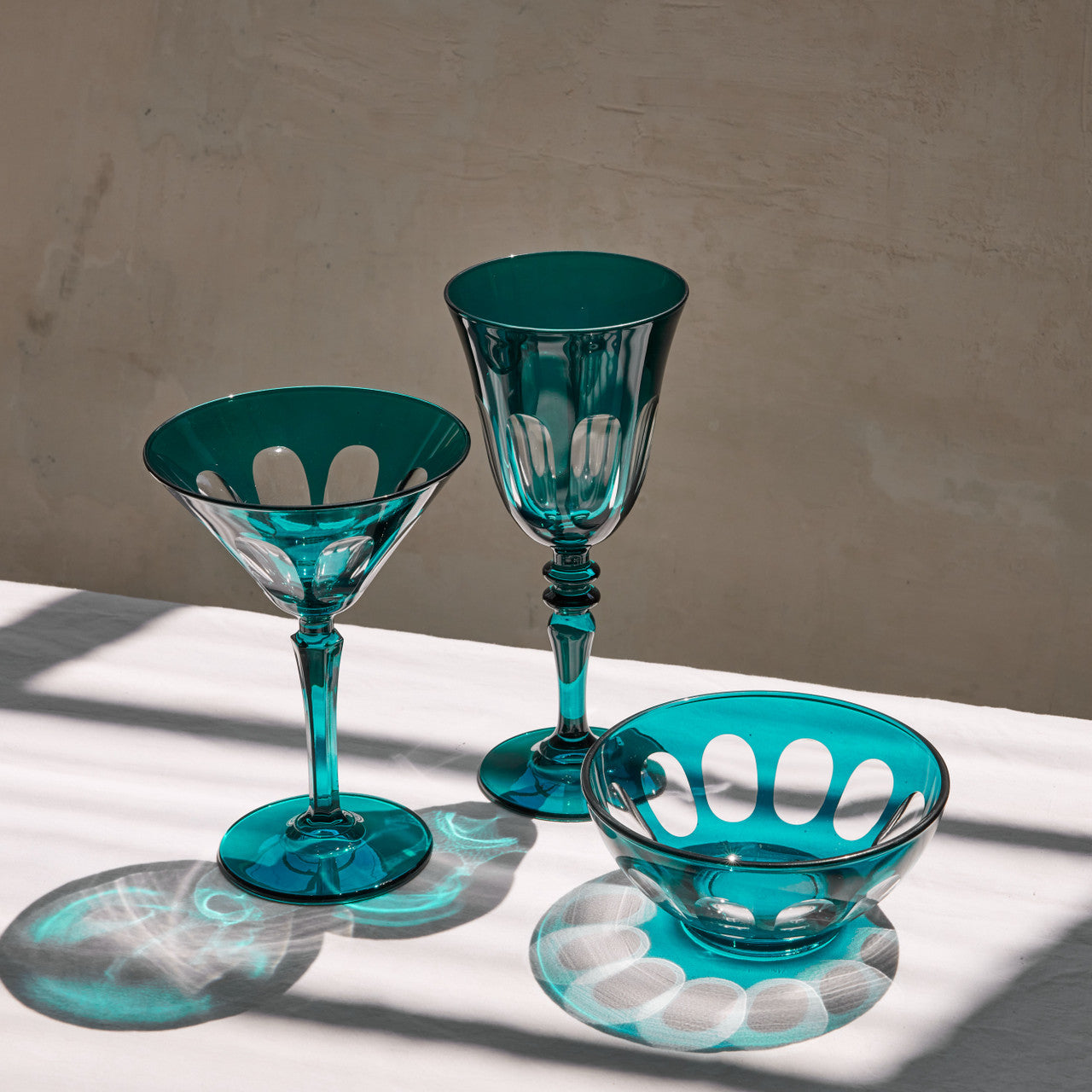 Rialto Glass Wine Set/2, Millicent