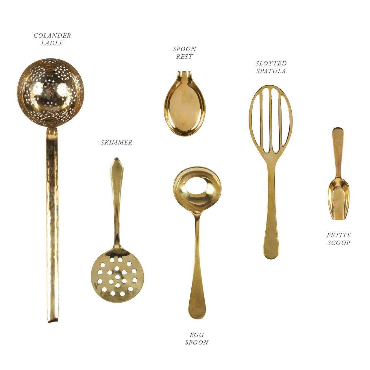 Brass Petite Scoop