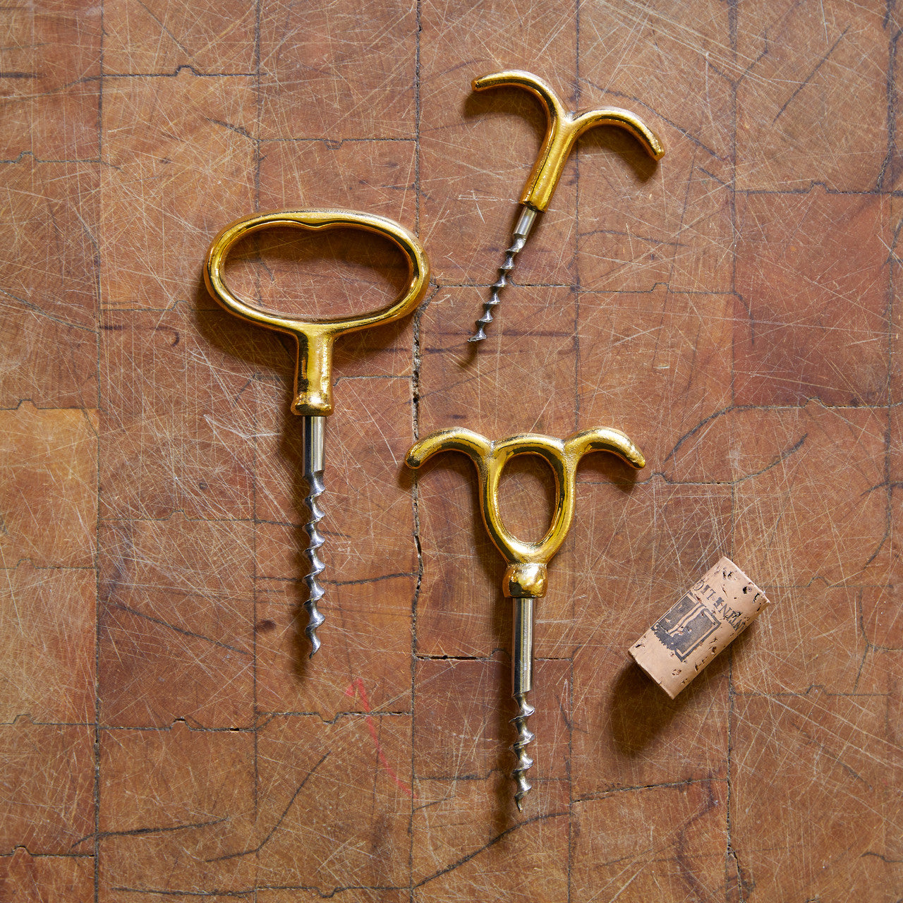 MIXED METAL WINE OPENER, NO.3